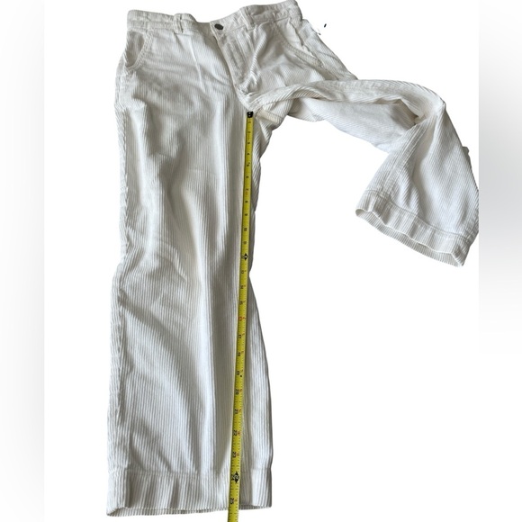 Everlane The Corduroy Straight Leg Ankle Crop Trouser Pants Sandstone Size 4 - Picture 7 of 9